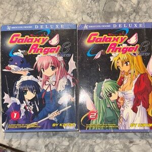 Manga Galaxy Angel Deluxe Volumes 1 & 2 - Red, Blue, Green